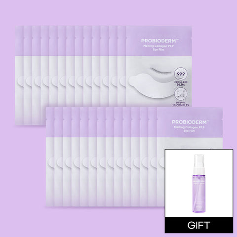 [BIO HEAL BOH] Probioderm Melting Collagen 99.9 Eye Film 28 Sheets (+Collagen Water Mist 30ml) Set