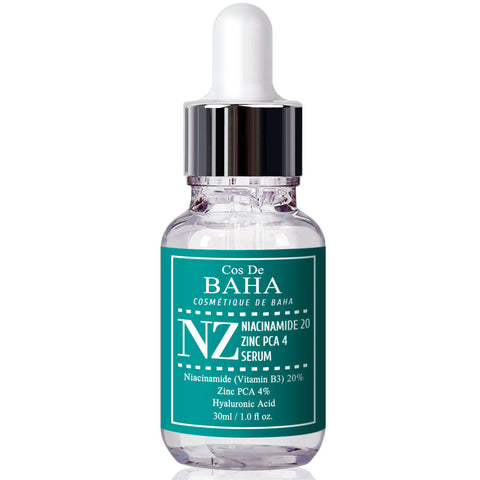 Cos De BAHA NZ Niacinamide 20% + Zinc 4% Serum 30ml