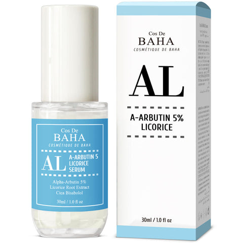 Cos De BAHA AL Alpha Arbutin 5% Licorice Serum 30ml