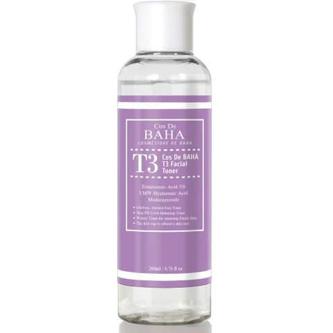 Cos De BAHA T3 Advanced 3% Tranexamic Acid Facial Toner 200ml