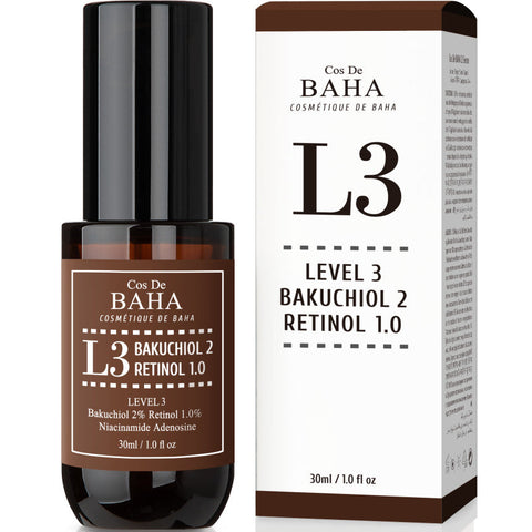 Cos De BAHA L3 Bakuchiol 2% + Retinol 1% Serum 30ml