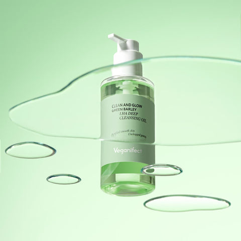 Veganifect Clean And Glow Green Barley Cleansing Oil 205ml