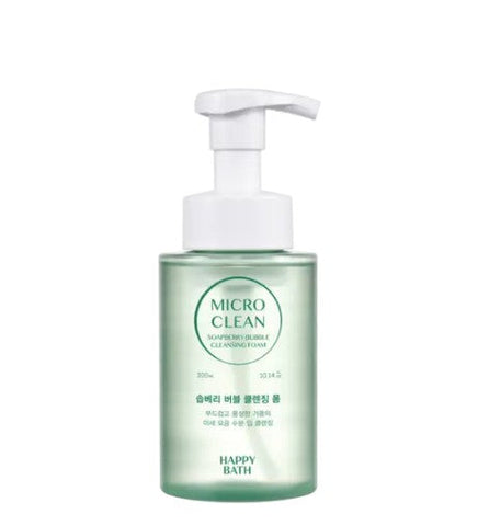 [HAPPY BATH] Micro Clean Soapberry Bubble Cleansing Foam 300ml