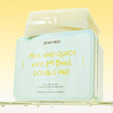 DEWYTREE Pick And Quick Vitamin Glow Double Pad 380g/100ea