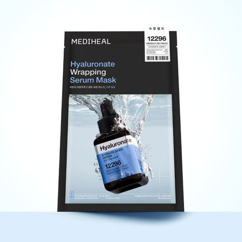 MEDIHEAL Hyaluronate Wrapping Serum Mask 25ml X 10ea