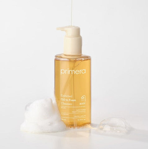 primera Enriched Body Oil to Foam Cleanser 390ml