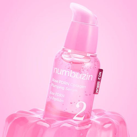 numbuzin No.2 Rose PDRN Collagen Plumping Serum 30ml