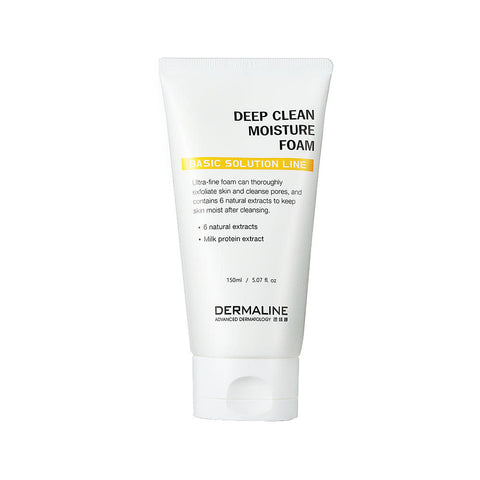 DERMALINE Deep Clean Moisture Foam 150g