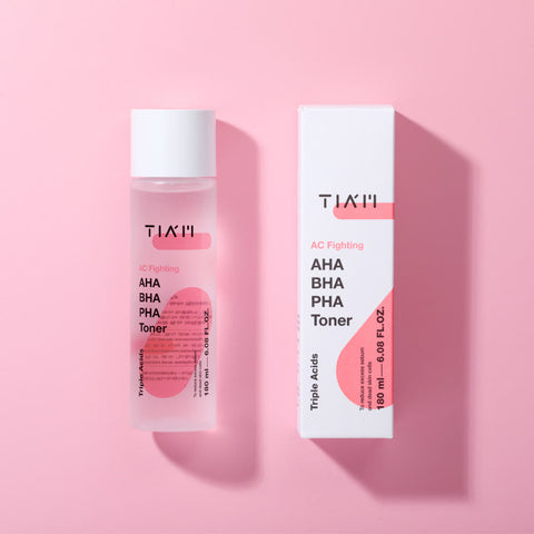 TIAM AC Fighting AHA BHA PHA Toner 180ml
