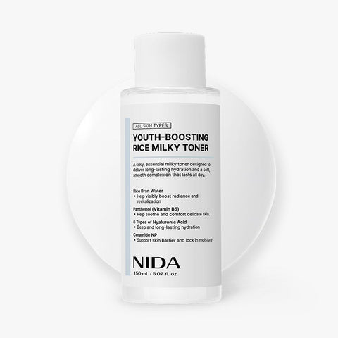 NIDA Youth-Boosting Rice Milky Toner 150ml