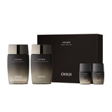 O HUI for Men Neofeel 2 Step Kit Gift Set – Hydrating Korean Men's Skincare Set